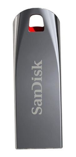 Imagen 2 de 5 de Memoria USB SanDisk Cruzer Force 64GB 2.0 plateado