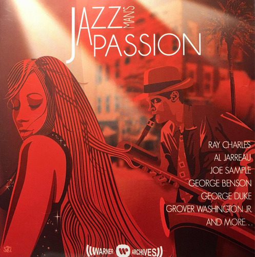 Cd Jazz Mans Passion Ray Charles Al Jarreau Joe Sample Duke