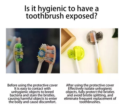4 Fundas Para Cepillos De Dientes Fundas Cepillos De Dientes