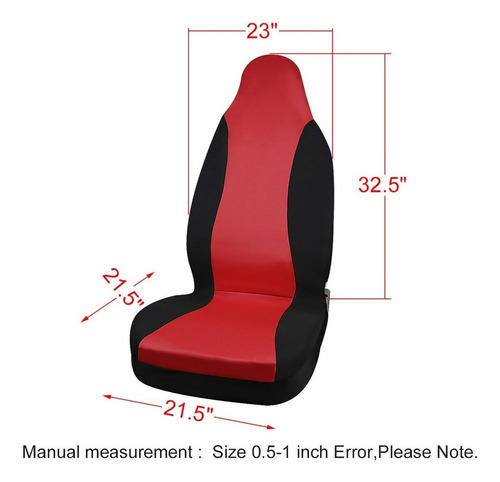 //para Funda De Asiento Cubre Asiento Respaldo Alto Universa