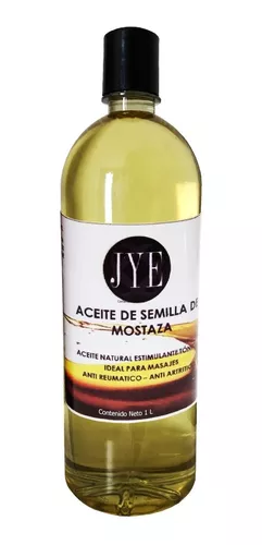 Aceite De Mostaza Jye A Granel 1 Litro Puro Y De Calidad