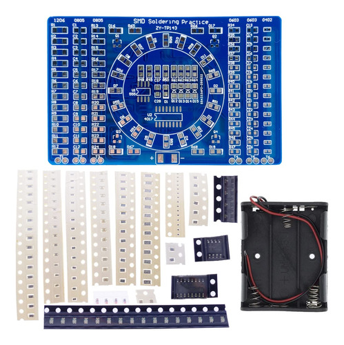 Cermant Kit De Bricolaje Aprendizaje Suite Smd Smt Led Solda