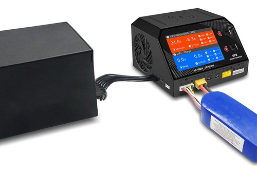 Bateria Preta Balance Up8 Ac 400w Dc 600w 2x16a De Canal Dup