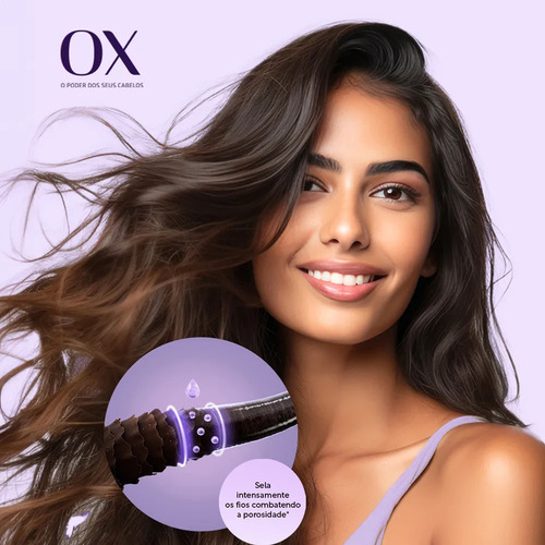 Shampoo E Condicionador Ox Glicólico Para Cabelos Sem Brilho