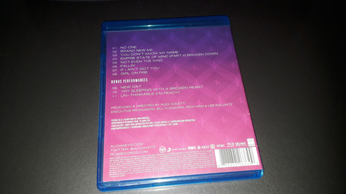 Blu Ray Alicia Keys Vh1 Storytellers Bd Original Importado (Usado)