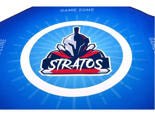 Imagen 9 de 9 de Alfombra Gamer Stratos Njoytech 120x120 Para Sillas Gamer