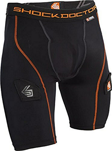 Shorts De Hockey De Compresión Shock Doctor Core Con Copa Bi