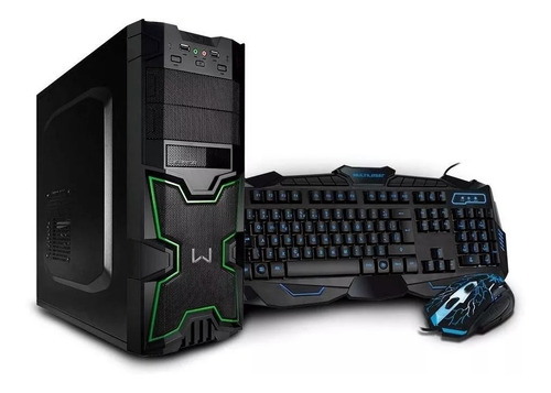 Pc Gamer Warrior Intel I5-7400 8gb Ddr4 Ssd + 1tb Win 10 Pro