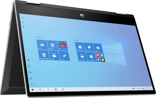 Hp Pavilion X360 14m-dw1013dx, Intel Core I3, Windows 11 Plateado (Usado)