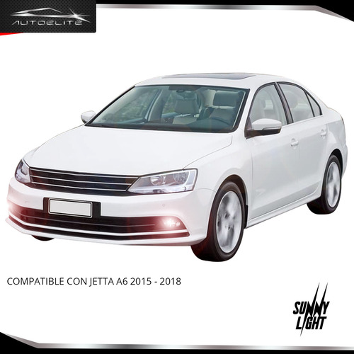 Kit Faros Niebla Para Jetta 2015 2016 2017 2018 Switch Arnés