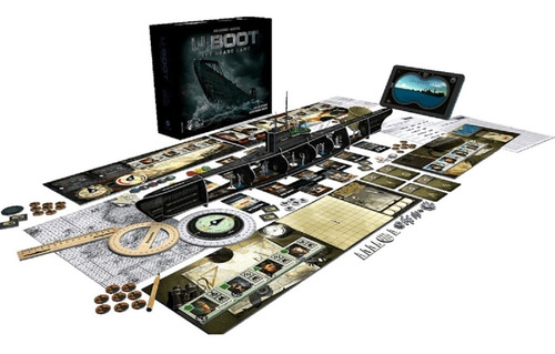 U-boot Lobos De La Kriegsmarine Juego De Mesa Español