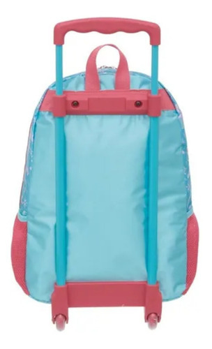 Mochila Grande Com Rodinha Escolar Infantil Cor Sunny day