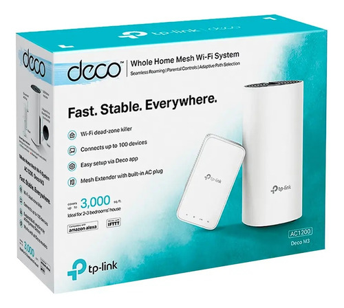 Router Sistema Conectividad Hogar Wifi Mesh Tp-link Deco M3