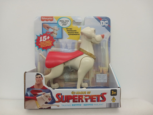 Krypto Dc League Of Superpets Fisher Price Importado