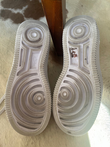 Zapatillas Nike Cuero Blancas Talle 38