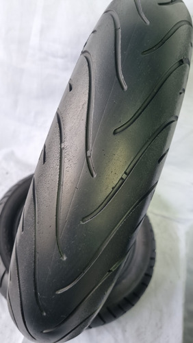 Pneu Dianteiro Michelin 120/70-17 Pilot Street Usado (Usado)