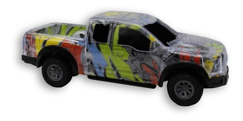 Carro Control Remoto Graffiti Car Bateria Recargable 1:20