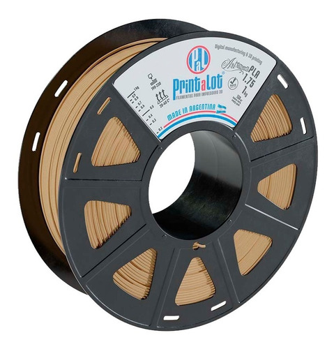 Filamento 3d Pla Wood Madera X 1kg :: Printalot San Justo