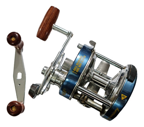 Reel Rotativo Surfish 4 Rulemanes Bmg 604 Con Detalles