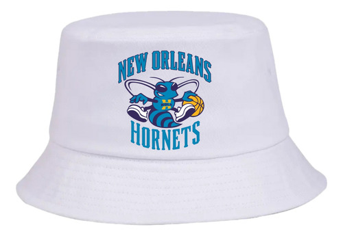 Gorro Pesquero New Orleans Hornets Sombrero Pescador