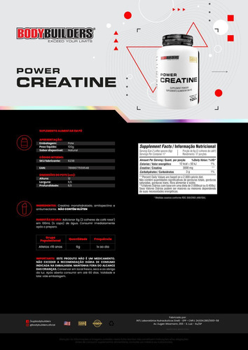 Kit Six Protein 2kg+ Bcaa 4,5 100g+ Power Creatina 100g