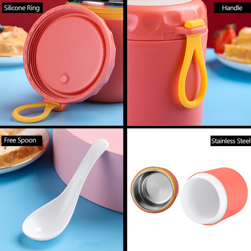 Frascos De Acero Inoxidable Para Tazas De Sopa, Tarros De Co