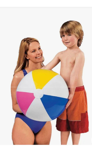 Pelota De Playa, Piscina, Inflable. Ideal Para Cotillón.