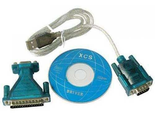 Usb 2.0 A Serial Db 9 Pines Rs232 Cable Adaptador Macho De 2