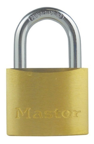 Candado Bronce Master Lock Economy 1904d 60mm Cementado