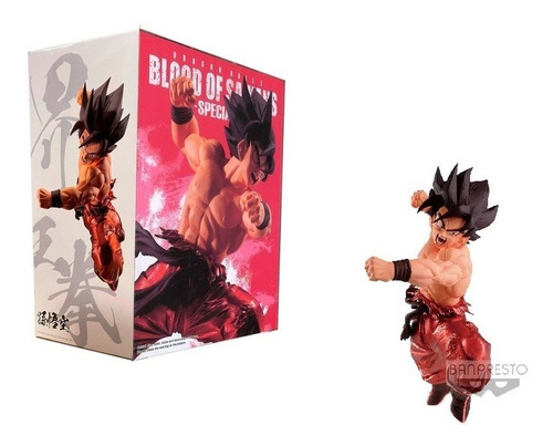 Banpresto Dragon Ball Z Goku Blood Of Saiyans Special X Figu
