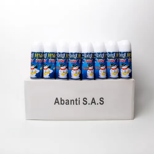 Nieve Espuma En Spry. Venta De Caja X 48 Unid. Fiestas Coti