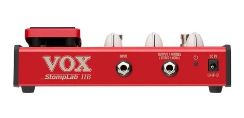 Pedalera Multiefectos Con Pedal Expresion Vox Stomplab Sl2b