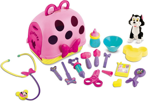 Juguete Set De Veterinaria Figaro Minnie Disney Babymovil