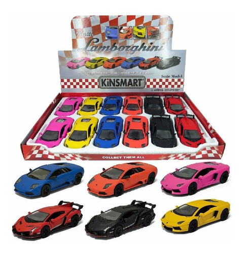 Miniatura Lamborghini Murcielego Azul