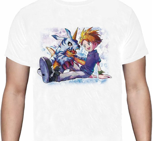 Digimon - Yamato Matt Y Gabumon - Polera Anime -cyco Records