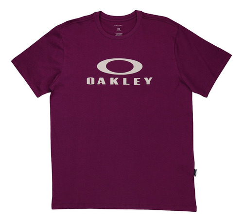 Camisa Masculina Oakley Logotipo O-bark Tee Varias Cores