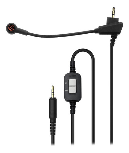 Auriculares Gamer Premium Audio Technica Ath-pdg1 Mic Pc Ps4 Color Negro