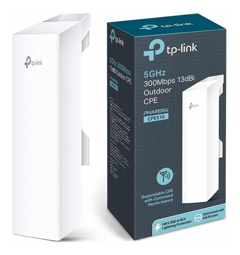 Punto De Acceso Para Exteriores 300mbps Tp-link Cpe510