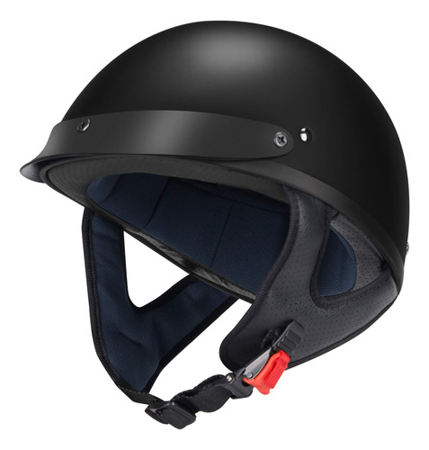 Glx Casco Unisex De Fibra De Vidrio M15 Para Scooter, De Med