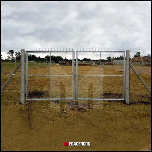 Imagen 2 de 10 de Alambrados Cercos Tejido Romboidal Colocación Y Fabricación