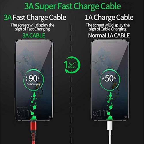 Cabepow Cable Usb Tipo Rapida 3 Unidade 5.9 Ft Color
