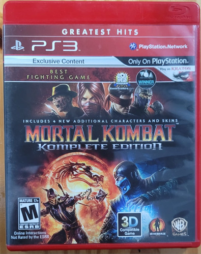 Mortal Kombat Komplete Edition Ps3 