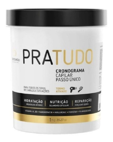 Imagem 2 de 3 de Kit Borabela Máscara Pra Tudo E Boratox Btox 1kg