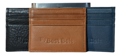 Tarjetero Billetera Cuero Premium Calidad . My Best Belt