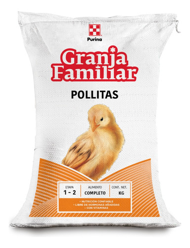 Purina Granja Familiar Pollitas 5kg Alimento Para Aves