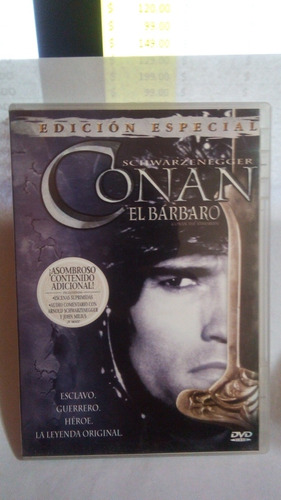 Conan El Bárbaro / Dvd / Seminuevo A/ Arnold Schwarzenegger