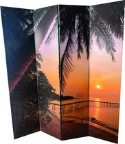 Comprar Biombos-separadores De Ambientes-divisores 180x40cm X C\u002Fhoja