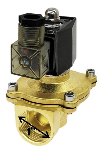 2x Válvulas Solenoide Diafragma 1 Polegada Normal Fechada