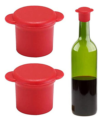 Tapones De Silicona Para Vino  Tapas Para Botellas De Vin