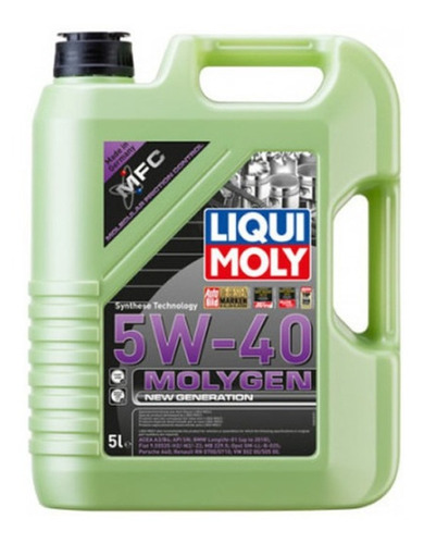 Aceite para motor Liqui Moly sintético 5W-40 para autos, pickups & suv de 1 unidad